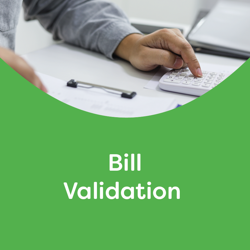 Bill validation