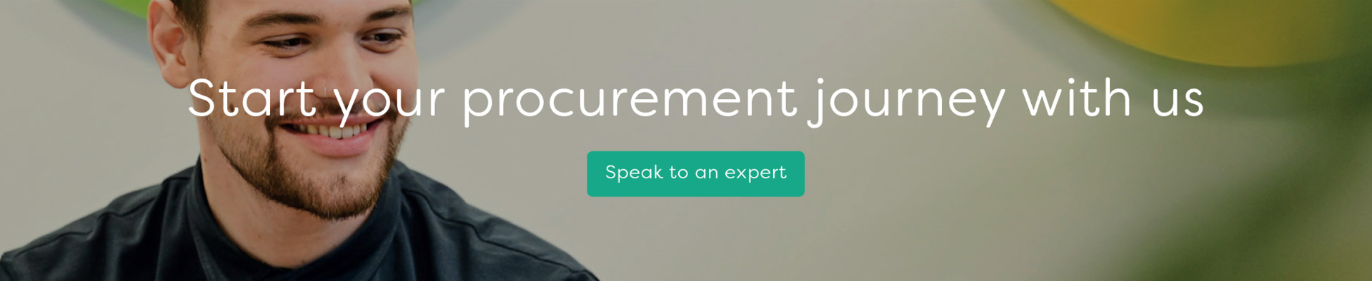 Start your procurement journey with us 