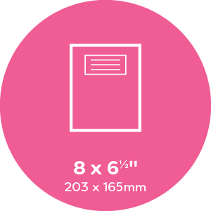 Premium Range A5 Exercise Books 8 x 6 1/2'' Portrait (203 x 165mm) - 48 Pages Premium Range A5 Exercise Books 8 x 6 1/2'' Portrait (203 x 165mm) - 48 Pages