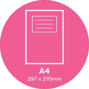 Premium Range A4 Ivory Tinted Paper Exercise Books - 80 Pages Premium Range A4 Ivory Tinted Paper Exercise Books - 80 Pages
