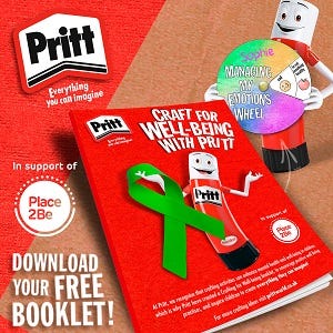 Craft for Wellbeing with Pritt!