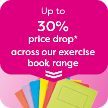 Prices DROPPED across our Exercise Book range!