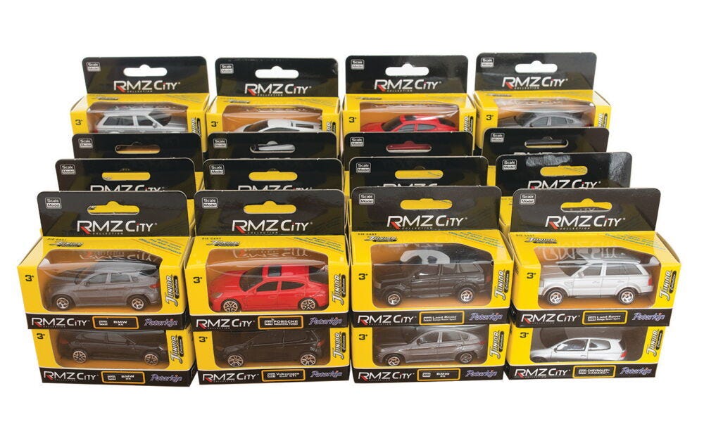 25 Die Cast Cars In Tray