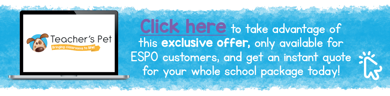 Click here to take advantage of this exclusive offer, only available for ESPO customers, and get an instant quote for your whole school package today!