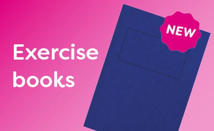 new exercise books