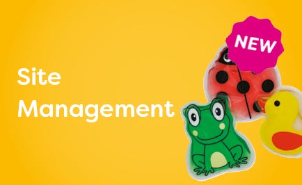 new site management products