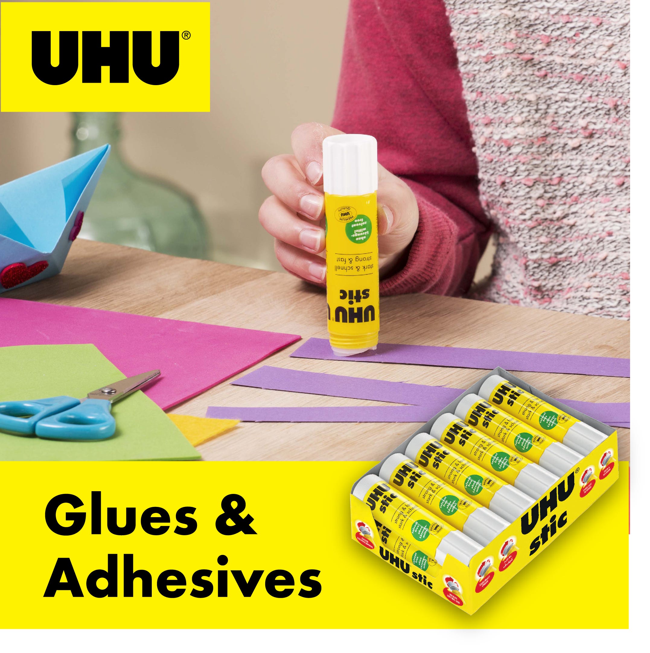 edding uhu glue