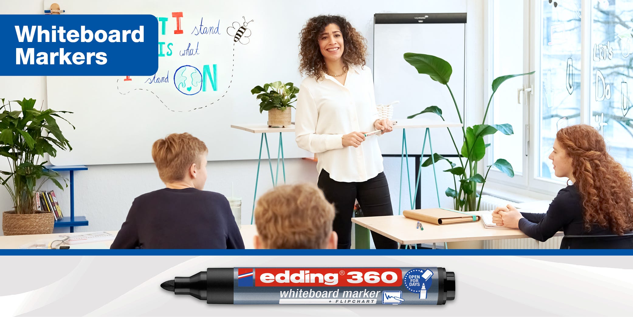 edding whiteboard  markers