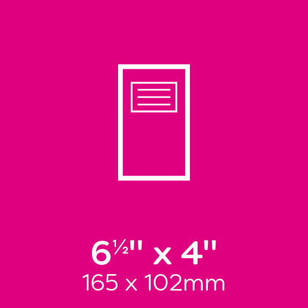 ESPO 61/2 x 4 Landscape Exercise Books 