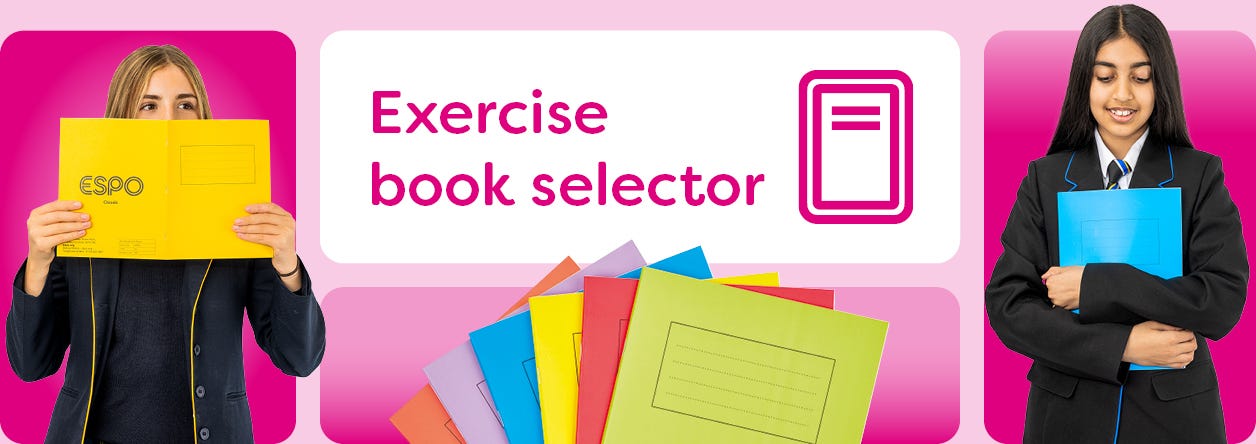 ESPO Exercise Book Selector image ESPO Exercise Book Selector